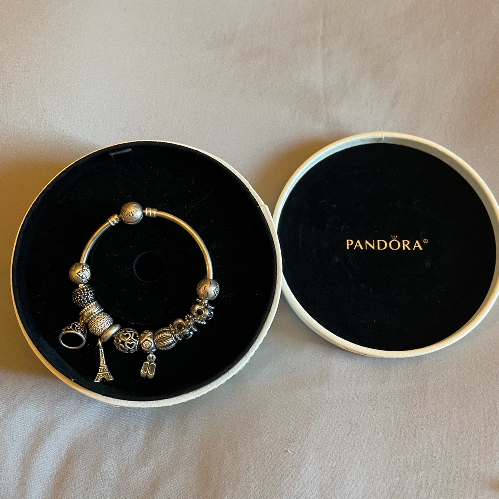 Pandora Charm Bracelet - Will sell charms separately